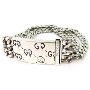 GUCCI Silver Charm Bracelet
